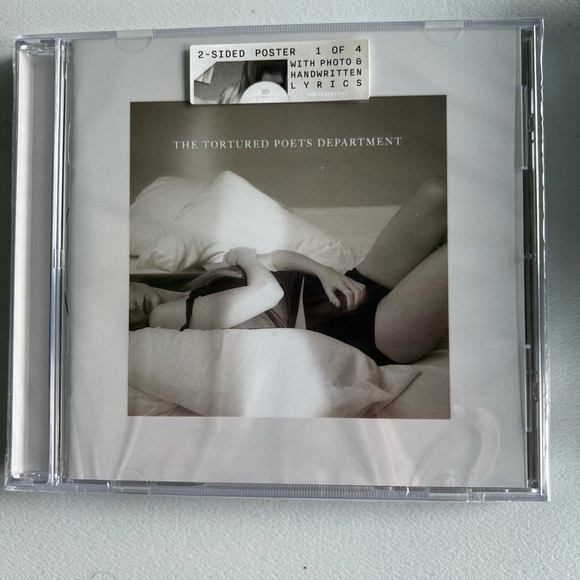 Taylor Swift Other - Taylor Swift🤍🩶🖤 The Tortured Poet Department CD bonus song The Manuscript